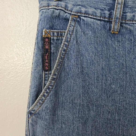 B.U.M. Equipment Baggy Tapered Jeans Mens Size 32 Hip Hop Y2K Grunge - Picture 3 of 8